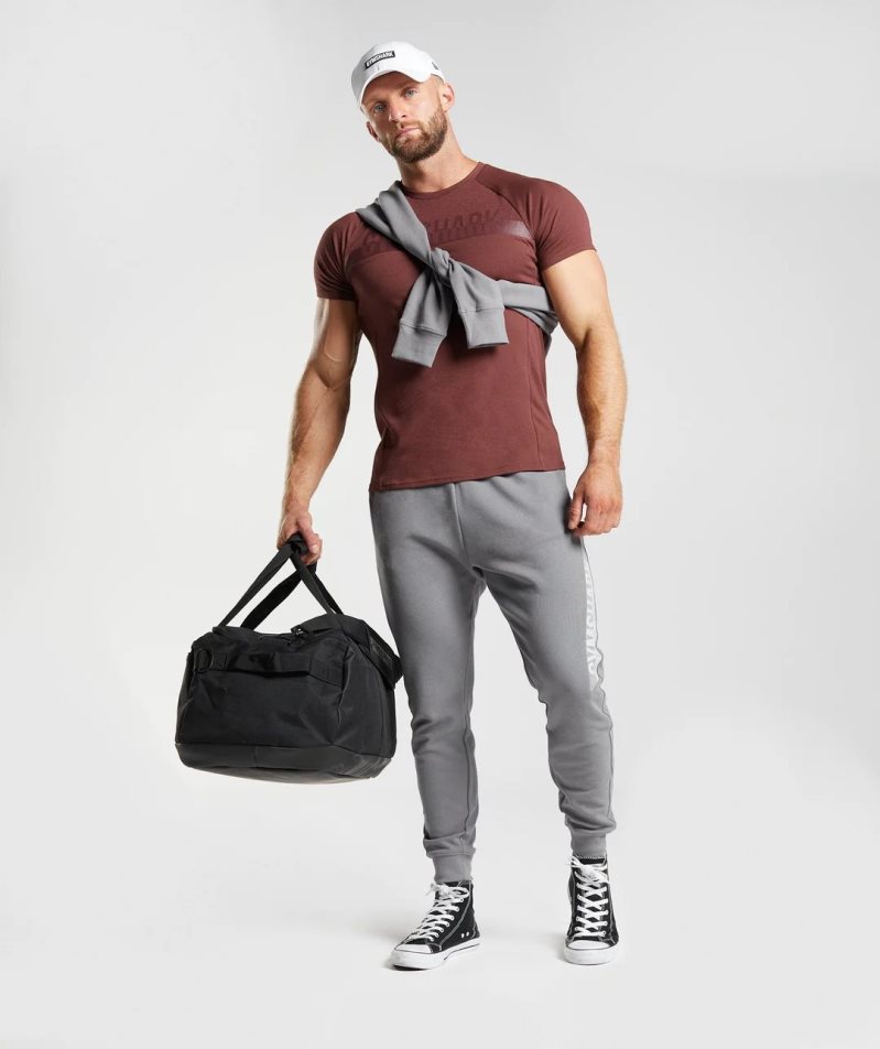 Men's Gymshark Bold React Jogger Grey | CA 6A13N7